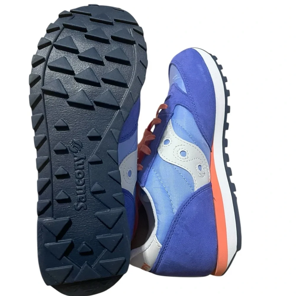 Saucony Jazz Original‎ Blue/Coral, Big Kids size 4, Brand New